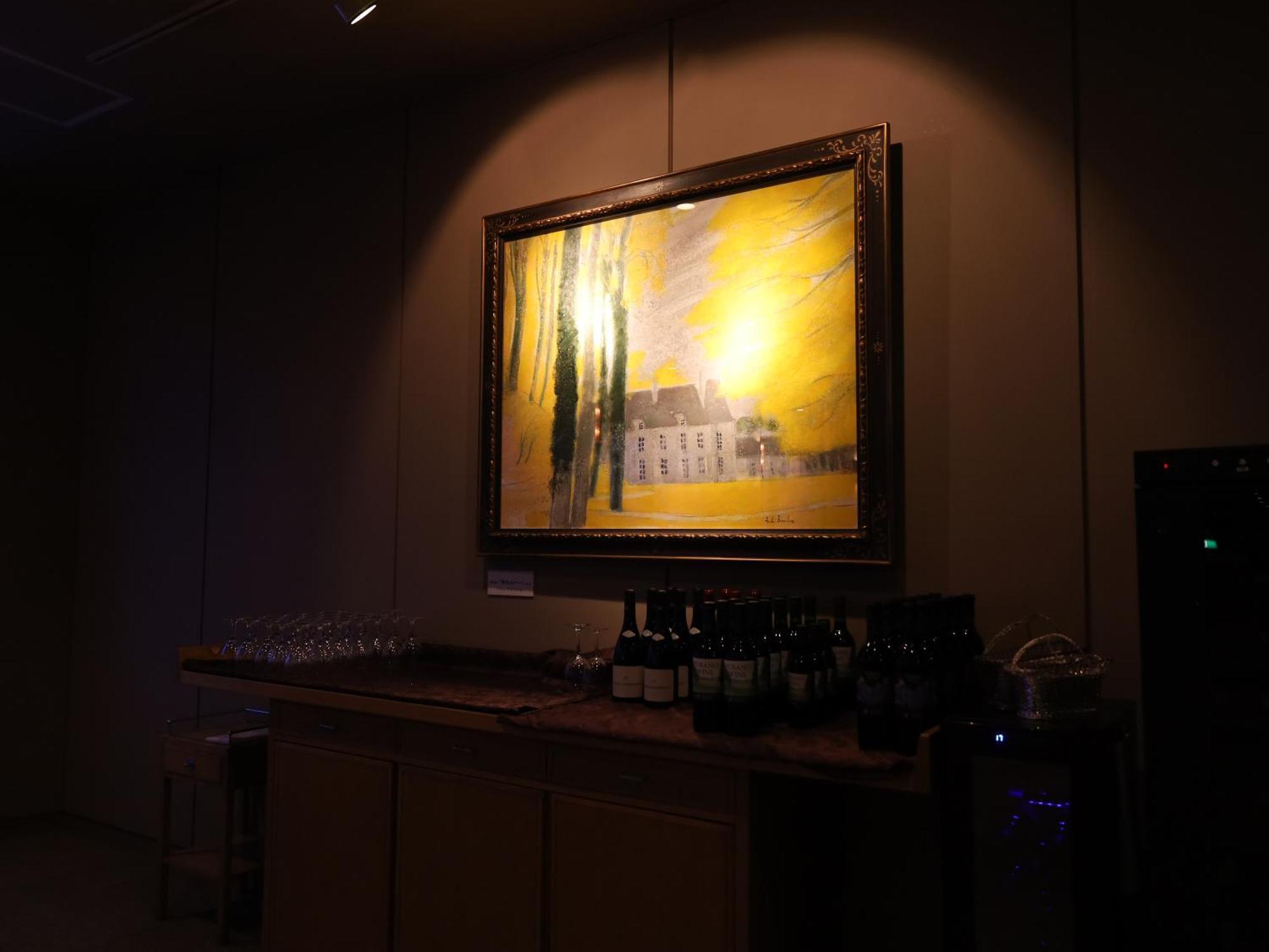 Shin Furano Prince Hotel Exterior photo A painting by the artist