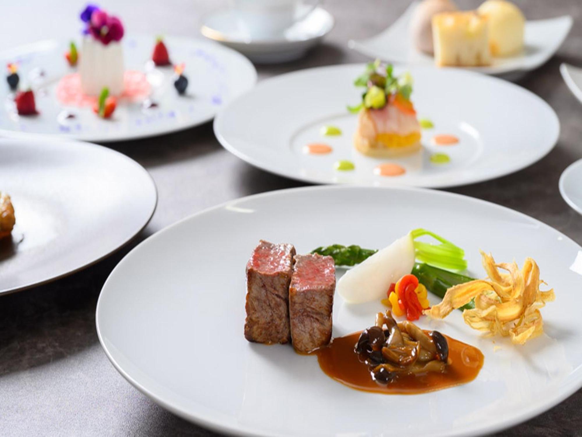 Shin Furano Prince Hotel Exterior photo A sample of French cuisine