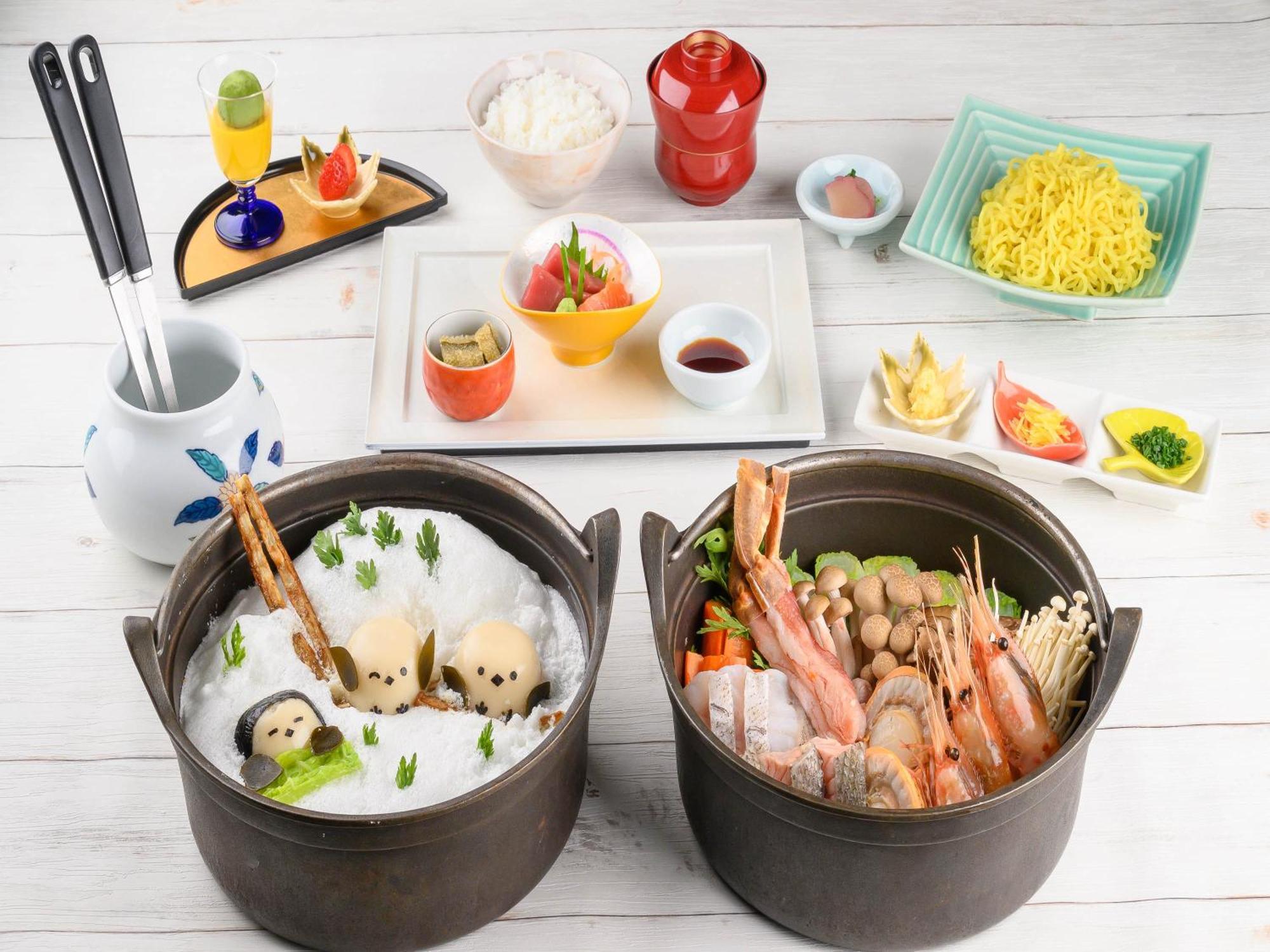 Shin Furano Prince Hotel Exterior photo A hot pot