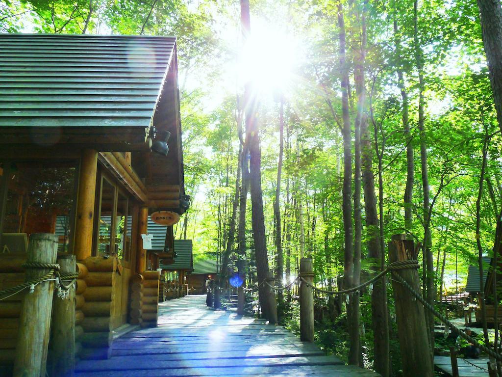 Shin Furano Prince Hotel Exterior photo The 108-step stairway to the shrine